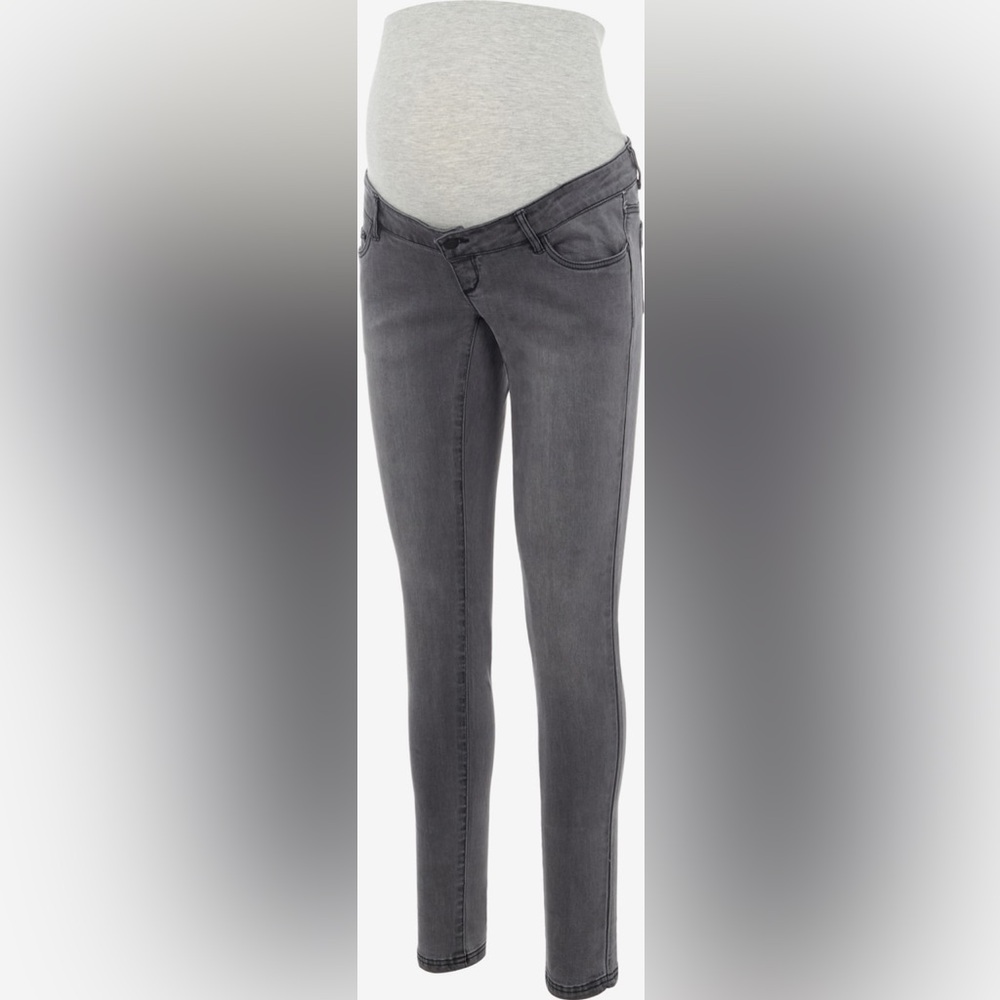 Maternity Grey denim jeans
